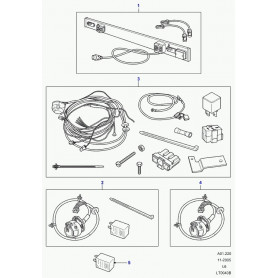 jeu electrique de barres remorquage Freelander 1