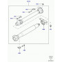 Arbre de transmission arriere avec roulement l322