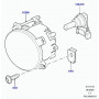 Lamp assy fog rh