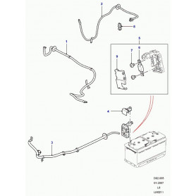 fusible batterie Defender 90, 110, 130