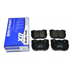 Brake pad set front solid disc discovery since 1994