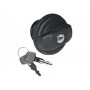 Locking fuel cap