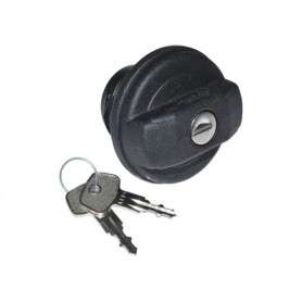 Locking fuel cap