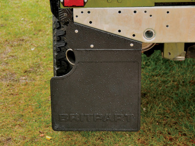 Rear mudflap black