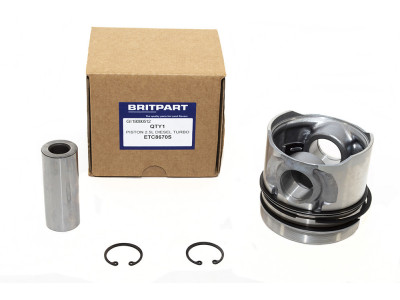 Piston avec segments defender 2.5 td