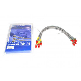 Stainless brake hose kit + 40