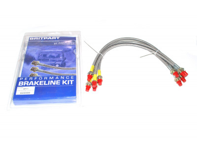 Stainless brake hose kit + 40