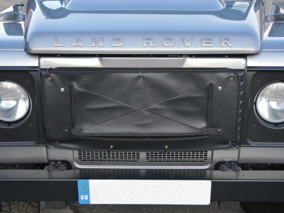 Radiator muff black defender