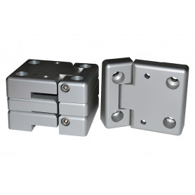 Aluminium replacement door hinge kit