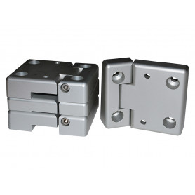 Kit charniere porte avant aluminium