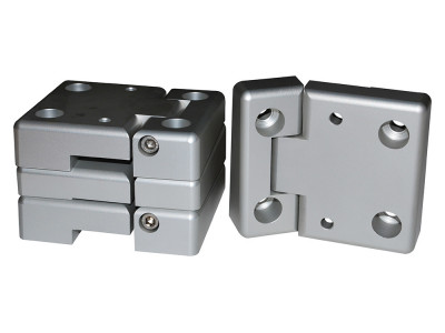 Aluminium replacement door hinge kit