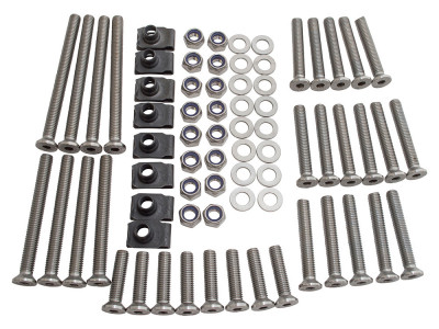 Front & rear door bolt kit s/s