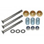 Stainless steel door hinge pin kit of 3