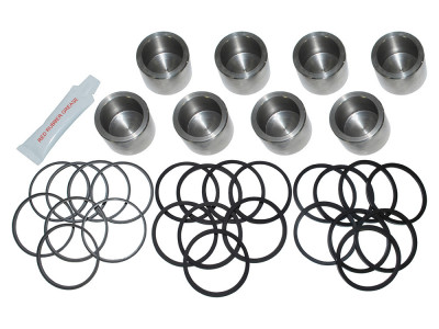 Kit piston etrier de frein avant en inox defender