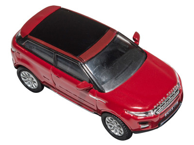 Miniature range rover evoque rouge firenze