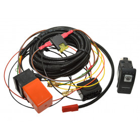 Heated windscreen wiring kit