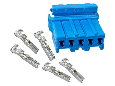 5 way switch connector blue