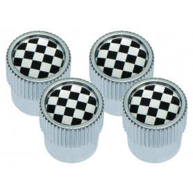 check flag valve cover - silver ou