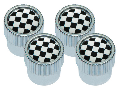 check flag valve cover - silver ou