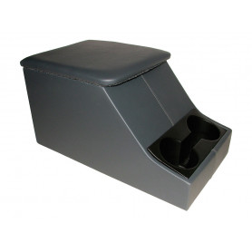 Cubby box couvercle gris corps gris