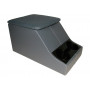 Cubby box defender vinyl gray