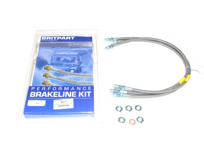 Stainless brake hose kit