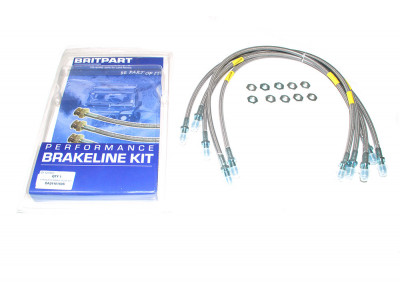 Stainless brake hose kit