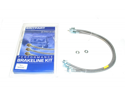 Stainless brake hose kit