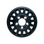 16x7 maxtrac blindoalloy black 5x