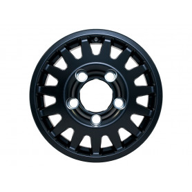 16x7 maxtrac blindoalloy black 5x