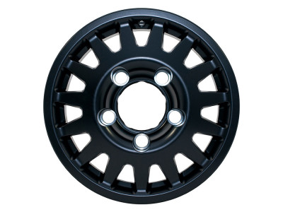 16x7 maxtrac blindoalloy black 5x