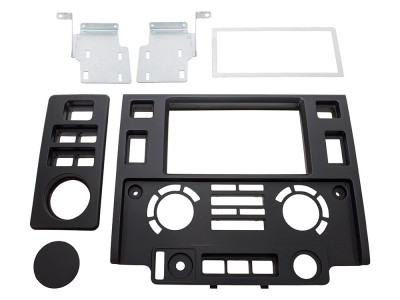 matt black puma double din unit fa