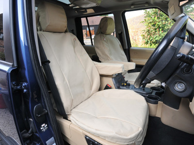disco 3 front seat cover sand