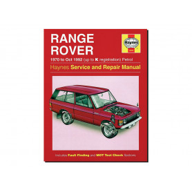 Manuel d'atelier Range Rover Classic - de 1970 à Oct 1992