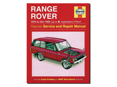 Manuel d'atelier Range Rover Classic - de 1970 à Oct 1992