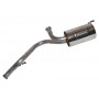 exhaust rear sile lr 90 2,5tdi