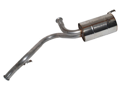 exhaust rear sile lr 90 2,5tdi