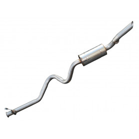 exhaust rear silencer 110 def