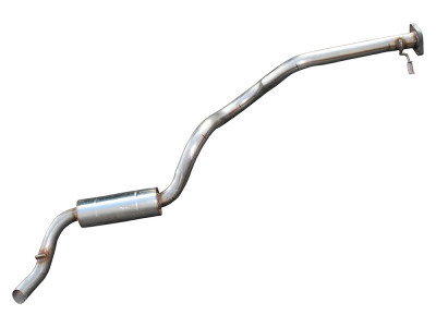 exhaust rear silencer 110 def