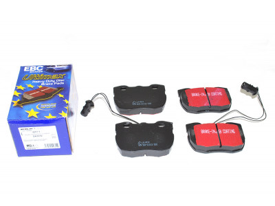 Ebc ultimax brake pads - disco 1 - front - with vented discs