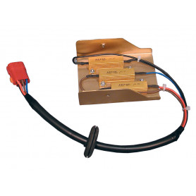 Heater motor resistor