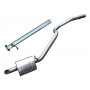 Exhaust stainless double 's' discovery 1 300 tdi, 1994 to 1999_copie