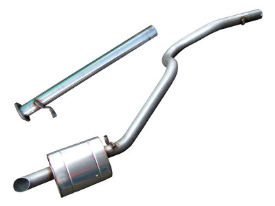 Exhaust stainless double 's' discovery 1 300 tdi, 1994 to 1999_copie