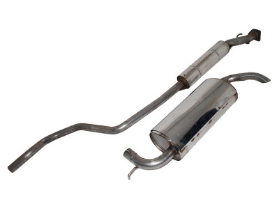 Echappement inox central et arriere