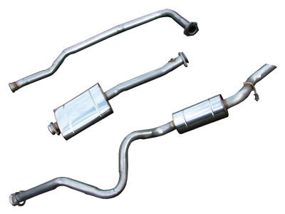 Exhaust stainless double 's' defender 110 300 tdi from 1994