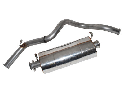 Exhaust stainless double 's' defender 90 300 tdi from 1997