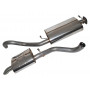 Exhaust stainless double 's' classic 39/42 v8 range from 1989 to 1994