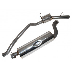 Exhaust stainless double 's' range rover p38 v8 from 1994 to 1997