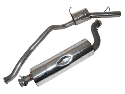 Exhaust stainless double 's' range rover p38 v8 from 1994 to 1997