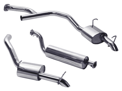 Exhaust stainless double 's' range rover p38 v8 from 1997 to 2002